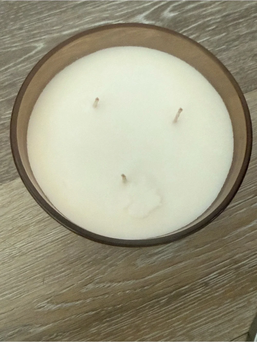 Vintage Pier 1 Summer Air 3 Wick Candle Beachy Lid Strong Scent Rare